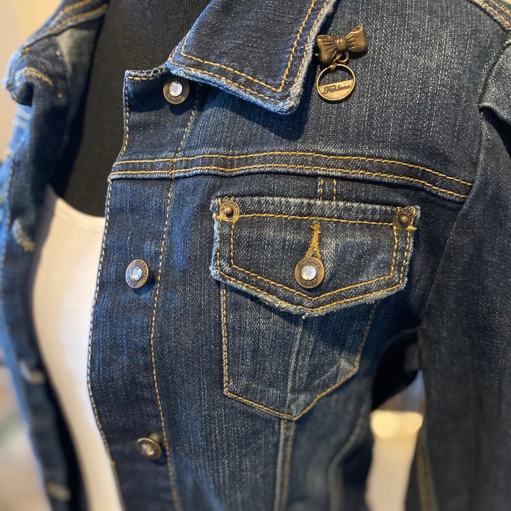 Authentic Fishbone Jean Jacket